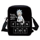 thumbnail image 1 of 3 pcs set Funny M-mortys Cartoon R-ricks School Bag For Boy Girls with Shoulder Bags Pencil box Cartoon Backpack for Child, 1 of 3