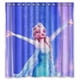 thumbnail image 1 of Cortina de ducha de la película Frozen Elsa con ganchos, tamaño 66 x 72 pulgadas, 1 of 3