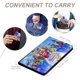 thumbnail image 4 of Rainbow Rangers Porta Pasaporte y Cartera de Viaje Premium de Cuero PU, Funda de Pasaporte Bloqueo RFID con Ranuras para Tarjetas de Crédito, Estuche para Libro de Pasaporte para Familia 10cm × 15cm, 4 of 6