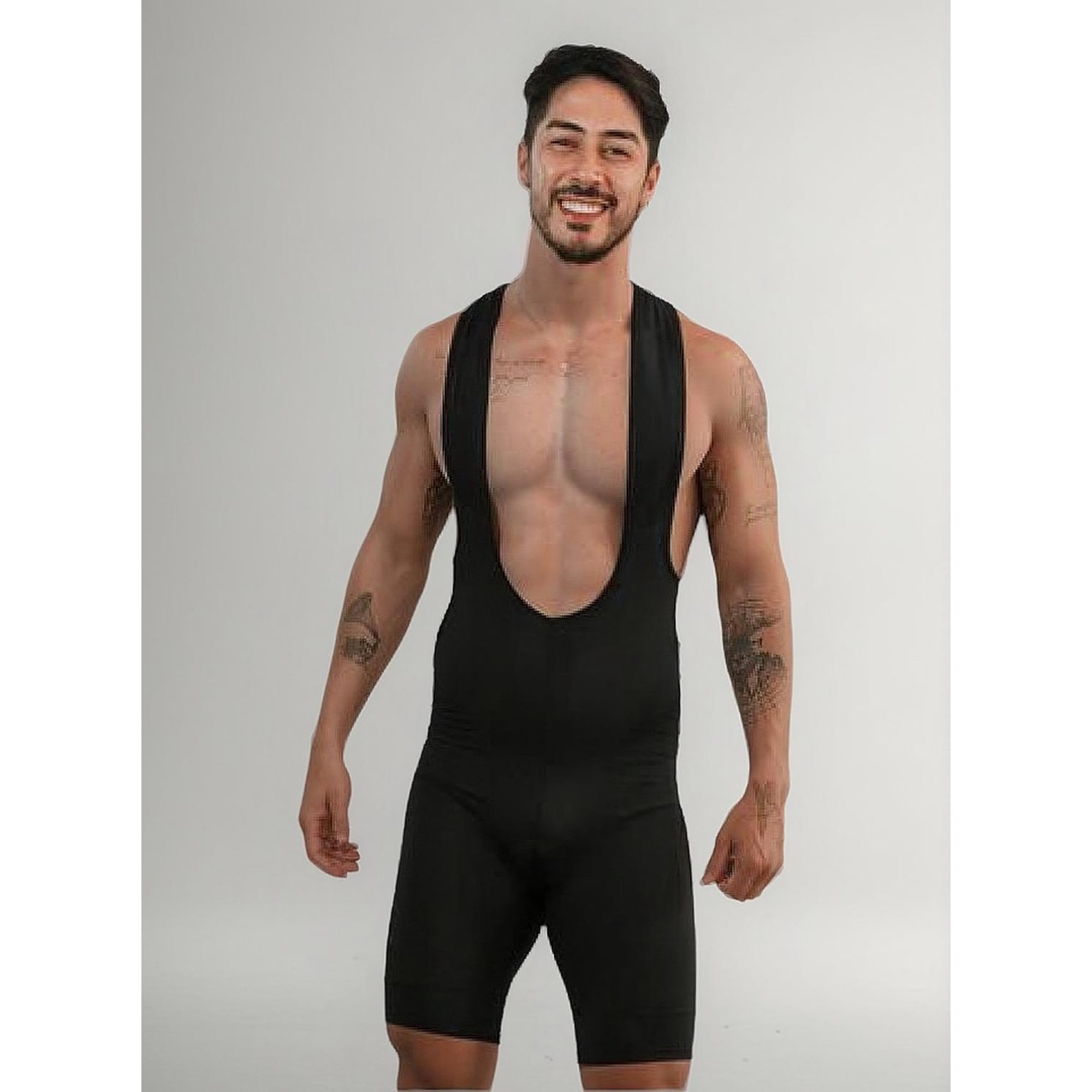 Rockbros - Calza De Ciclismo Acolchada Con Tirantes Bicicleta Negro M