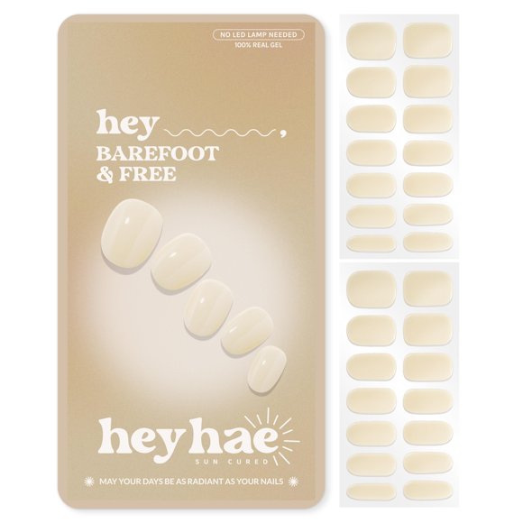 Tiras de Gel para Uñas Heyhae Barefoot & Free