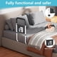 thumbnail image 3 of Asa de soporte para barra de cama Hopelight ajustable con almacenamiento, 3 of 7