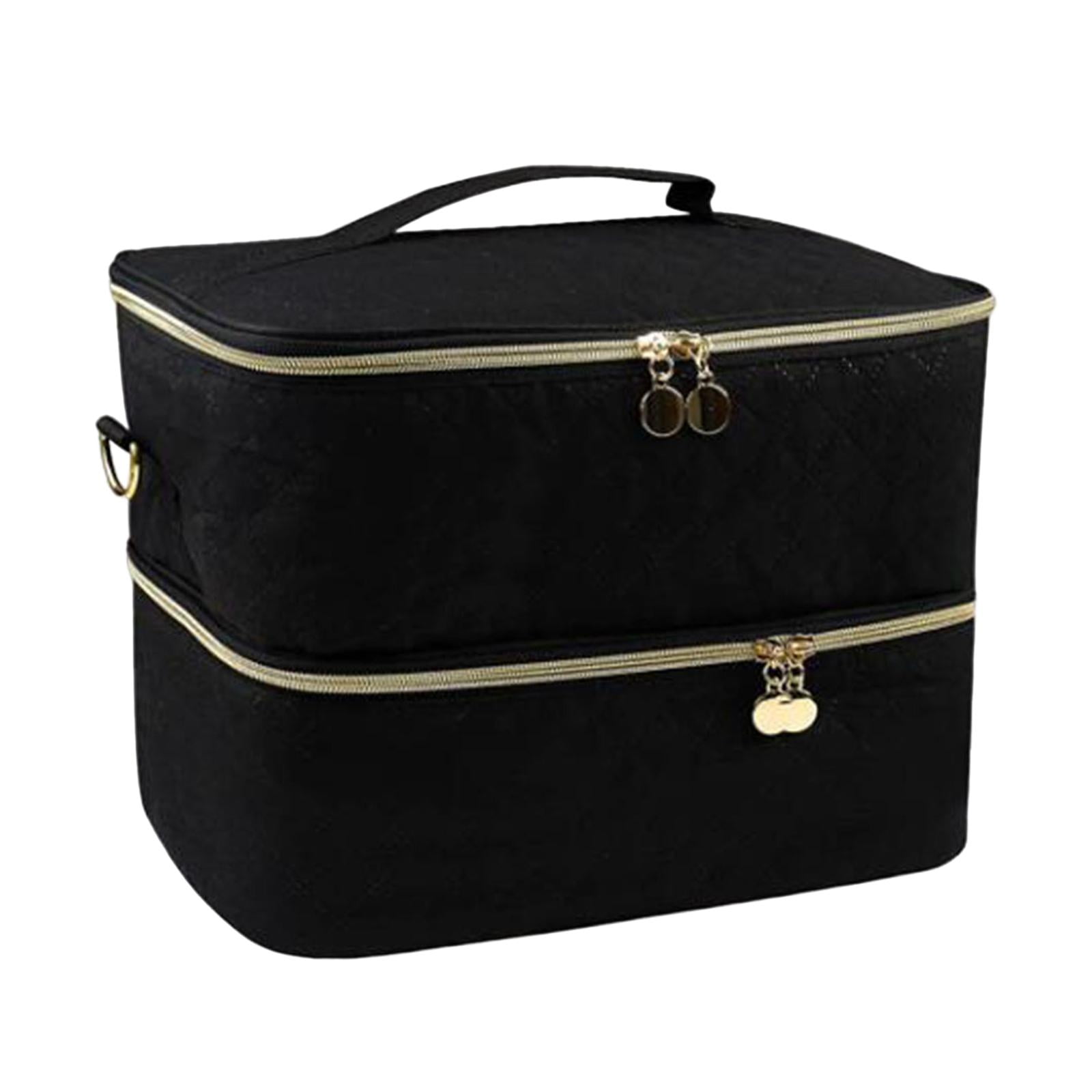 Ioensy - Bolsa De Almacenamiento De Esmalte De Uñas De Doble Capa Para Accesorios De Manicura Perfume De Viaje