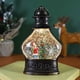 thumbnail image 4 of Bolas de nieve navideñas con forma de farol, bola de nieve cilíndrica con purpurina, bolas de nieve navideñas de bronce, linterna con decoración de muñeco de nieve y árbol de Navidad., 4 of 5