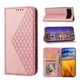 thumbnail image 2 of Funda Flip FOXDOCK para Google Pixel 6 , Estilo Billetera con Diseño Rombo, Correa de Mano y Soporte, Uso Diario, 2 of 6