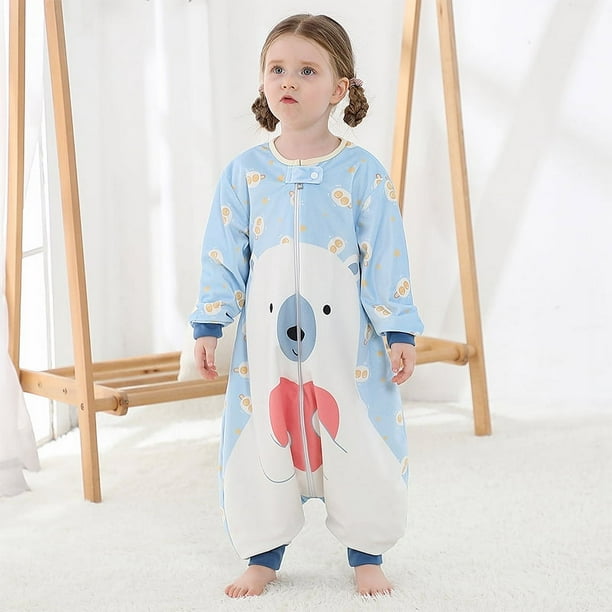 Saco de Dormir Pijama Infantil con Mangas Panda