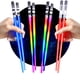 thumbnail image 1 of Palillos Láser Luminosos ChopSabers LED 8 Colores Juego de 4 Pares, 1 of 7