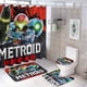 thumbnail image 1 of Juego de Cortina de Ducha Metroid Dread Desmarcar 4 Piezas, 1 of 6