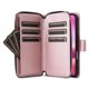 thumbnail image 3 of Funda Cartera con Cremallera y Correa para iPhone 16 Pro Soporte y Tarjetero Oro rosa, 3 of 6