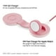 thumbnail image 3 of Cargador de viaje inalámbrico plegable compacto Butterfly SE 2 en 1, con carga MagSafe Duo de 15 W para iPhone, AirPods y Apple Watch, color rosa, 3 of 3