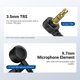 thumbnail image 4 of Micrófono de solapa NEEWER 3,5 mm TRS Pack de 2 con cable de 1,5 m, 4 of 8