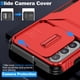 thumbnail image 3 of Funda Resistente para Samsung Galaxy A26 con Tapa Deslizante y Protección Militar Rojo, 3 of 6