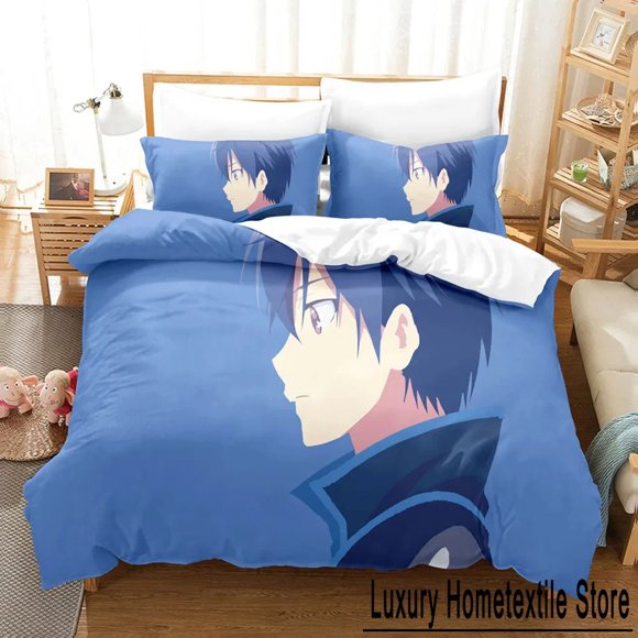Seirei Gensouki Bedding Set Boys Girls Size Duvet Cover Pillowcase Bed Kids Adult Fashion Home Textile Bed Sheets