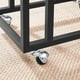 thumbnail image 4 of Mesa Auxiliar Lateral Vendel con ruedas Estilo Industrial, 4 of 8