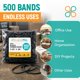 thumbnail image 4 of Bandas elásticas PlasticMill 8,9 cm paquete de 500 negras 0,45 kg, 4 of 9