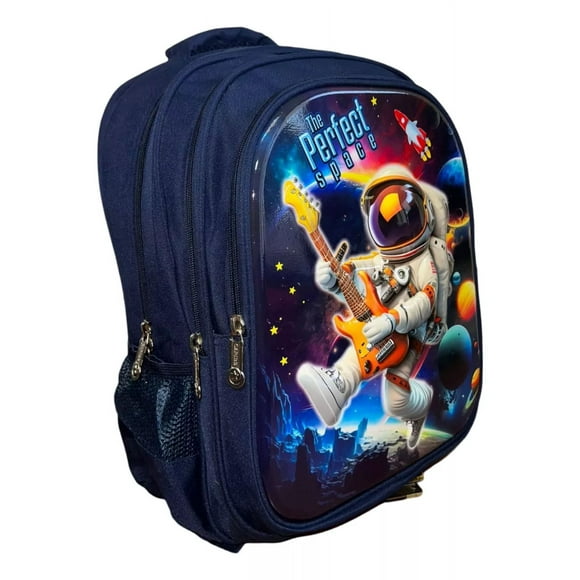 Mochila Escolar Diseño 3d Austronauta