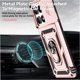 thumbnail image 2 of Funda Resistente Anillo Soporte Xiaomi 14T Privacidad Cámara Montaje Magnético Oro rosa, 2 of 5