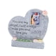 thumbnail image 4 of Monumento Conmemorativo para Mascotas, Monumento para Animales Pequeños, Estatua Conmemorativa Impermeable, Lápidas para Mascotas para Césped, Exterio Corazón de ángel, 4 of 5