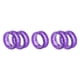 thumbnail image 1 of 5 uds tijeras de silicona anillos de , anillos protectores, inserciones de empuñaduras suaves para tijeras de mascotas, aseo, corte de cabellero, , púrpura Violeta, 1 of 5