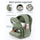 thumbnail image 2 of Mochila Uselike portátil 15.6 pulg resistente al agua verde, 2 of 3