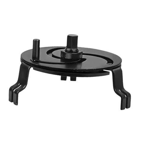 Ioensy - Llave Para Bomba De Combustible De 3 Mordazas, Ajustable, Resistente, Para Tapa De Tanque De Combustible, Llave Para Quitar.