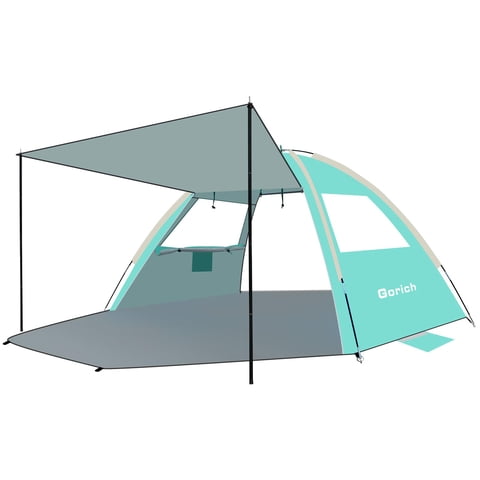 Carpa De Playa Gorich Con Toldo, 210 X 140 X 120 Cm, Upf50+