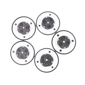 Bothyi - Eje De Eje, Soporte De Cd, Motor De Eje, Tapa De Motor De Cerámica, Bandeja Estable Para Reproductor De Dvd, 5 Piezas