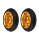 thumbnail image 4 of 1 Par De Ruedas De Repuesto Para Patinete Acrobático De 100 Mm Con Rodamientos Y Bujes Dorados, 4 of 5