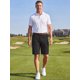 thumbnail image 2 of INSPIRE CHIC Pantalones Cortos de Carga de Verano para Hombre con Bolsillos para Senderismo al Aire Libre y Golf para un Estilo de Vida Activo L Negro, 2 of 5