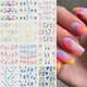 thumbnail image 1 of 12 pcs Japanese Cherry Blossom Nail Sliders - Water Transfer Stickers for Spring Nail Art Decoration, 1 of 3