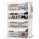 thumbnail image 1 of Organizador de Zapatos SONGMICS de 8 Niveles Ajustable para 32 Pares Blanco Nube, 1 of 8