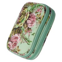 Magideal - Estuche De S De , Kits De S De Bolsa De Transporte Accesorios De Tejer De Ligeros Bolsa De , Peonía Verde