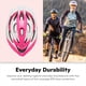 thumbnail image 5 of Casco de bicicleta Schwinn Thrasher para hombre y mujer adulto, color rosa y blanco, 5 of 8