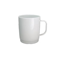 Gastroplast - Set De 4 Mug Policarbonato Blanco 300 Ml
