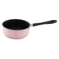 Magideal - Cacerola Pequeña Para Calentar Leche, Derretir Mantequilla, Agua Hirviendo, Ollas Para Cocinar, Mini Olla Para Sopa, Gachas, Olla Para Cocinar, Sartén Rosado