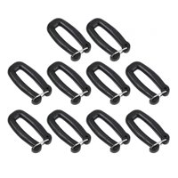 Magideal - 10X Ganchos De Correas, Clip De Gancho Para Llavero, Clips De Conexión De Correas, Hebilla De Correas, Hebilla De Puente Para Correa De Mochila De Sen 25 Cm