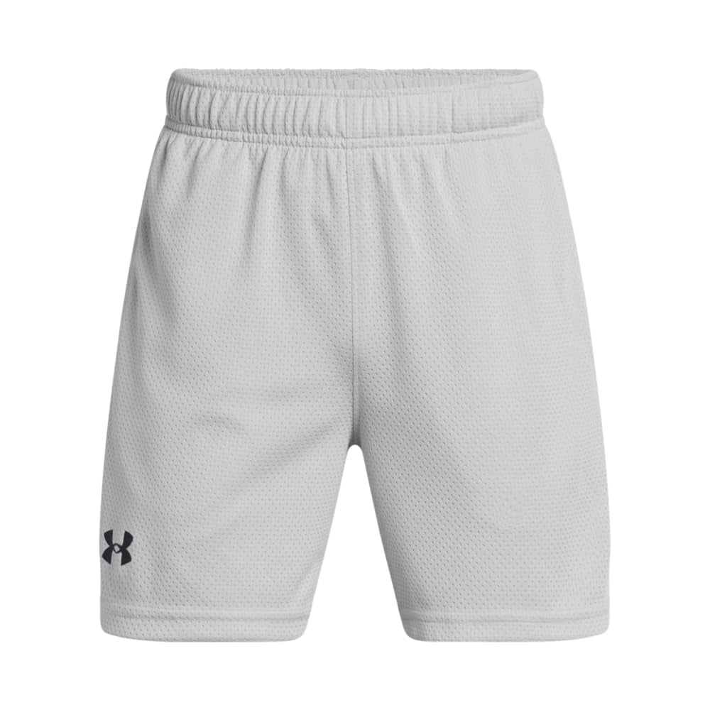 Pantalones Cortos Under Armour Tech Mesh Mod Para Niños, Gris/negro, Talla M