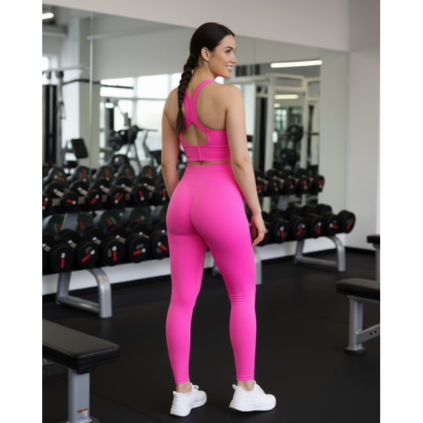 Conjunto Fitness Mujer 2 Piezas Alta Compresión