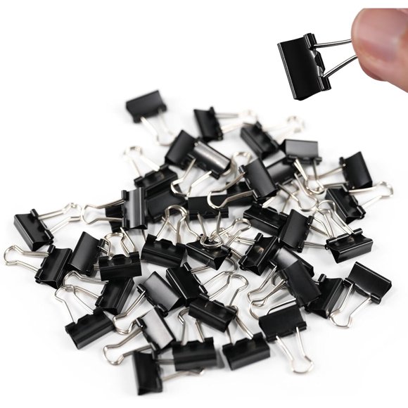 Clips sujetapapeles Ykimok mini de 15 mm, 40 unidades