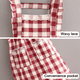 thumbnail image 4 of Delantal de cocina para mujer con bolsillos, delantal con pechera en capas para cocinar, hornear, hacer barbacoas y jardinería., 4 of 6
