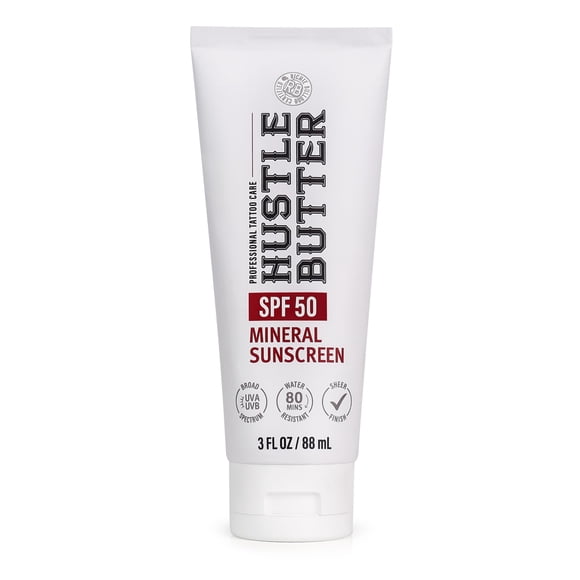 Loción de protección solar Hustle Butter Tattoo Aftercare SPF50 90 ml