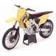 thumbnail image 1 of Motocicleta New-Ray Suzuki RM-Z450 2014 a escala 1:12, amarilla, 1 of 6