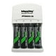 thumbnail image 1 of Cargador De Pilas Recargables Aaa Aa Y Baterias De 9v Maxday blanco, 1 of 4
