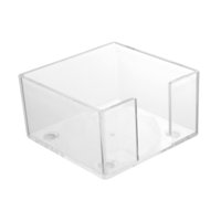 Ioensy - Porta Bloc De Notas Dispensador De Bloc De Notas Dormitorio Regalo Trabajo Soporte De Notas Adhesivas De Acrílico