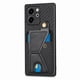 thumbnail image 3 of Funda Resistente para Honor 80 SE con Tarjetero y Soporte, Diseño Magnético Negro, 3 of 5