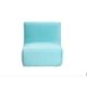 thumbnail image 2 of Sofa Komodo 1 Cuerpo Felpa Turquesa, 2 of 4