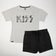 thumbnail image 3 of Pijama Mujer Print Gris Kiss, 3 of 6