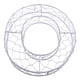 thumbnail image 1 of alfabeto hierro alambre guirnalda marco suculento olla metal plantador planta titular o, 1 of 5