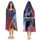 thumbnail image 3 of Robocop Manta Capa con Capucha Anti-Bolitas, Manta de Lana Ártica Suave, Manta Portátil de Felpa Ligera y Lujosa, Poncho para Siesta en Casa y Oficina, 100*130cm, 3 of 6