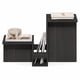 thumbnail image 3 of Mesa lateral Furinno BOYATE con forma de valle y porta revistas, 3 of 6